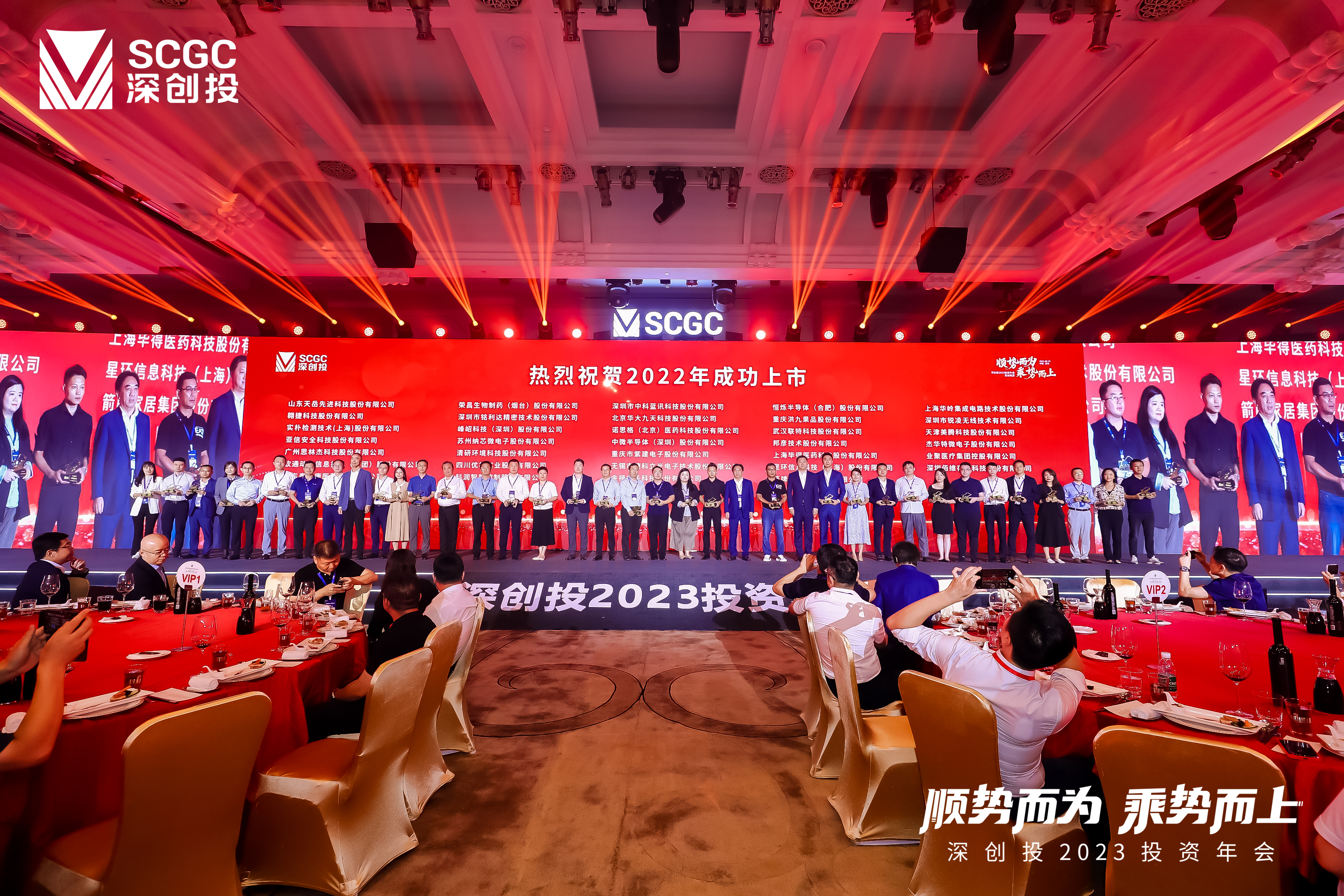 lol竞猜平台股份参加深创投2023年“顺势而为 乘势而上”年会